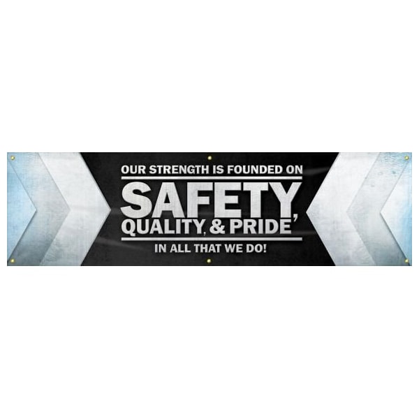 Accuform MOTIVATIONAL BANNER OUR STRENGTH IS MBR763 MBR763 - main